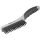 EXTOL PREMIUM perie sârmă curbată, mâner TPR+plastic, 4 rânduri, lungime fire 28mm, oțel, lungime: 25cm, dimensiune cap: 27×125mm