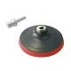 EXTOL CRAFT disc din cauciuc pentru mașină de găurit; 115mm, cu arici, max. rotații: 12.500 1/min