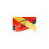 EXTOL PREMIUM bandă de măsurare, cauciucată, 20m×13mm