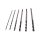 Burghie pentru lemn EXTOL CRAFT în suport de plastic; 6 buc, 300mm×6-8-8-10-12-13-14mm