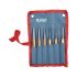 EXTOL PREMIUM set dălți 6 buc. CV. HRC 52-58; 3-8mm, 150mm