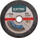 EXTOL INDUSTRIAL disc de tăiere industrial, pentru oțel/inox; 115×1,0×22,2mm