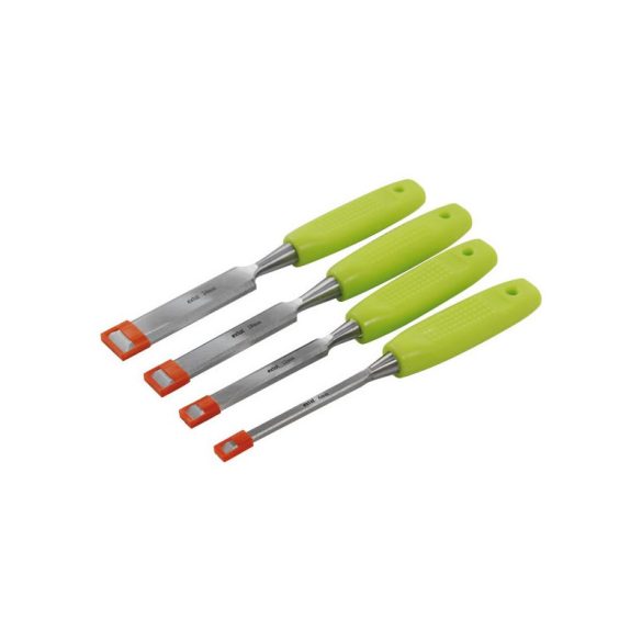 EXTOL CRAFT tăietor de lemn set mâner din plastic, pe blistere ; 4pcs: 6-12-18-24mm