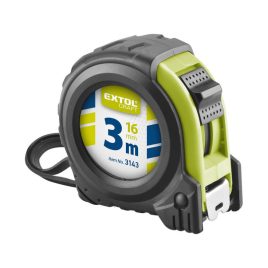 EXTOL CRAFT ruletă, cauciucată, 1 stop; 2m×16mm