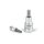 Mufa FORTUM, imbus, 1/2', 61CrV5/S2, crom mat; 6mm (HX6), 55mm FORTUM