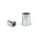 Ștuț FORTUM 1/2', 19mm, 61CrV5, crom mat, lungime 38mm FORTUM