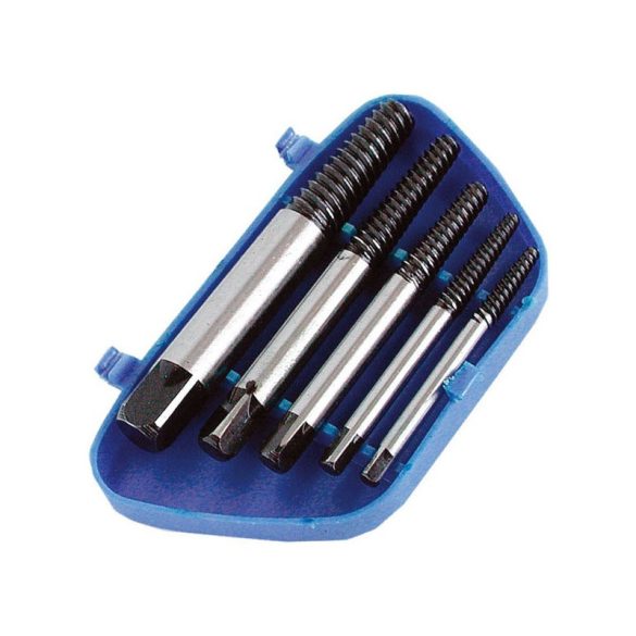set șurubelnițe, cutie din plastic ; 5 buc, (3.5, 4.5, 6, 8, 10.5mm)