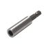 EXTOL PREMIUM suport pentru burghiu, magnetic ; 60mm, oțel inoxidabil / CV, pe blister