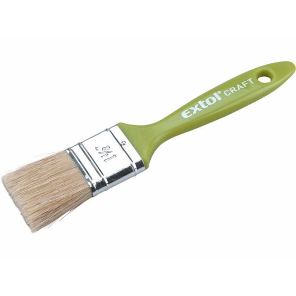 EXTOL CRAFT pensulă, plată, simplă, mâner plastic; 2 (51mm), lungime cap: 44mm, grosime cap: 13mm