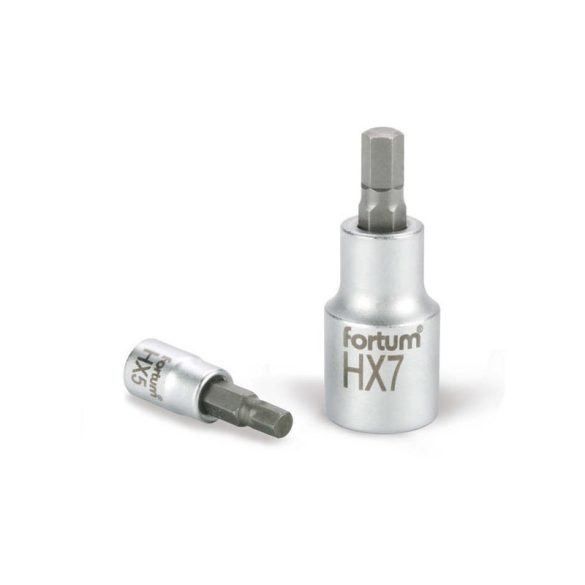 Mufa FORTUM, imbus, 1/2', 61CrV5/S2, crom mat; 14mm (HX14), 55mm