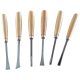 EXTOL CRAFT set de sculptură în lemn, granulație de lemn; 6 bucăți, 165mm