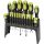 EXTOL CRAFT set de șurubelnițe 18 piese, CrV, magnetice, 4 plate + 4 PH + 10 de ceasornicar, cu suport din plastic, blister