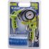 EXTOL CRAFT set accesorii compresor aer de bază, 3 buc (pistol de suflat, pistol pentru umflat anvelope, furtun spiralat), cuplaj rapid 1/4
