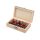 EXTOL CRAFT set freză superioară 5 buc. (în cutie de lemn) ; prindere de 8 mm