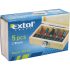 EXTOL CRAFT set freză superioară 5 buc. (în cutie de lemn) ; prindere de 8 mm