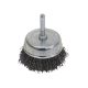EXTOL CRAFT perie tip cupă pentru șlefuit, cu tijă; 75mm, tijă de 6mm, compatibilă cu burghiu