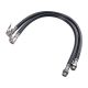 EXTOL PREMIUM furtun pneumatic, 2 buc, pentru pistol de umflare anvelope, max. 8 Bar, conector filetat G 1/4