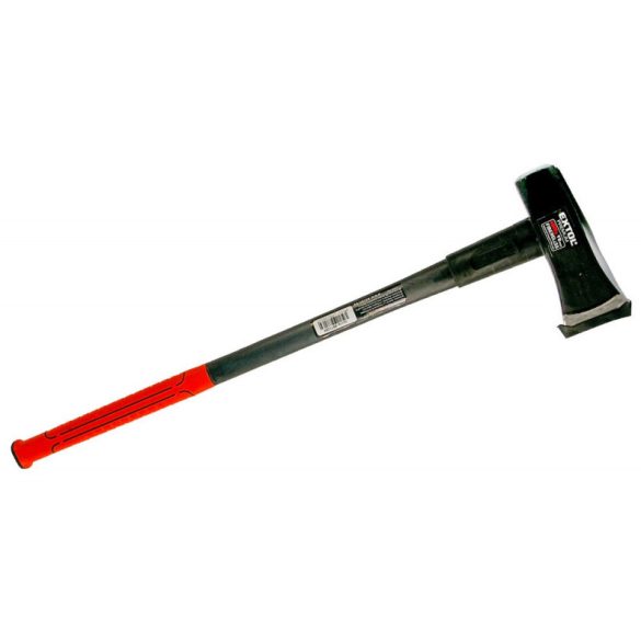 EXTOL PREMIUM secure topor, coadă din fibră de sticlă 4000g, întărit cu nylon, lungime 910 mm, mâner din cauciuc TPR
