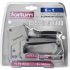 Aparat de capsare FORTUM, carcasă din aluminiu, profesional, 6 funcții; capse: 6-14×10,6mm și ×11,3mm, capse U 10-14×7,6mm, cuie: max.15×2×1,2mm FORTUM
