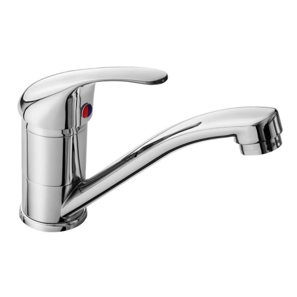 BALLETTO robinet chiuvetă-lavoar, cartuș ceramic 35mm, fix, monocomandă, lucios, 18 cm lungime