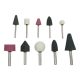 EXTOL CRAFT piatră de șlefuit pentru burghiu; 10 buc, arbore de 3 și 6 mm, blaster