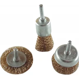   EXTOL CRAFT set perii sârmă pentru șlefuit; tija de 6 mm, compatibil cu burghiu, max. 4500 rpm