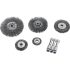 Set perii sârmă EXTOL CRAFT; ax de 6mm, 25-38-50-63-75mm