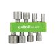 Set de chei EXTOL CRAFT pentru șuruburi hexagonale, 8 buc; 5-13mm, 36-38mm lungime, prindere hexagonală, nemagnetic.