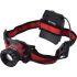EXTOL LIGHT lanternă frontală LED, 10 W, CREE XPL, 450 Lumen; cu acumulator reîncărcabil, zoom + 3 funcții (complet/ 1/4 intensitate, stroboscop), alb+p