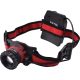 EXTOL LIGHT lanternă frontală LED, 10 W, CREE XPL, 450 Lumen; cu acumulator reîncărcabil, zoom + 3 funcții (complet/ 1/4 intensitate, stroboscop), alb+p