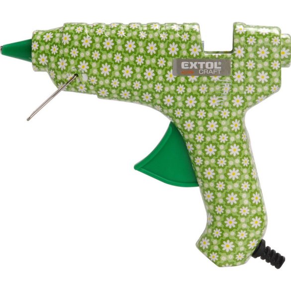 EXTOL CRAFT pistol de lipit cu flori, 40 W; diametru baton: 11mm, blister