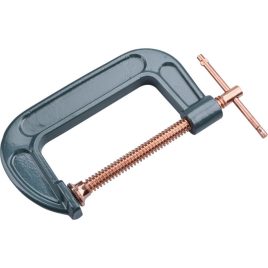 EXTOL PREMIUM clemă C 100mm, acoperire cupru