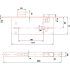 FLAME Încuietoare pentru gravură interioară, 45×90×20×7mm, 2 chei, față rotundă, Flame