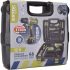 EXTOL CRAFT Mașină de găurit/înșurubat fără fir, 12V, Li-ion, 1 baterie 1300 mAh + set de scule 46 buc