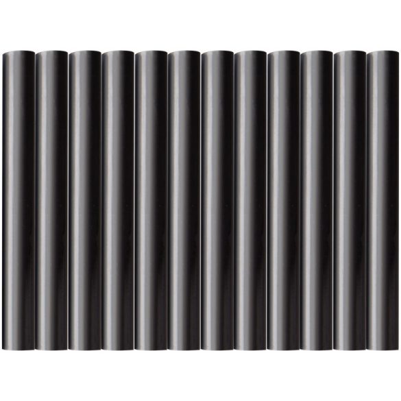 EXTOL CRAFT lipici stick, negru; 12pcs, 100×11mm, pe blister