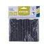 EXTOL CRAFT lipici stick, negru; 12pcs, 100×11mm, pe blister