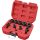 EXTOL PREMIUM extractor șuruburi TWIST; prindere 3/8', 9 capete: 10, 11, 12, 13, 14, 15, 16, 17, 19mm, 1 tijă de batere, CrMo, plastic