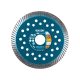EXTOL INDUSTRIAL disc diamantat, turbos, tăiere rapidă; 150×22,2mm, pentru tăiere uscată și umedă