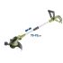 EXTOL CRAFT trimmer electric 550W, mâner telescopic: 70-92 cm, 30cm diametru, 10.000 rotații/min, cutie de carton