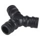 Conector ambreiaj EXTOL PREMIUM (distanțier); 1 ', cu trei căi: 3×1 '