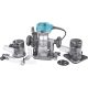 EXTOL INDUSTRIAL freză superioară, 710W, multifuncțională, prindere: 6/8mm