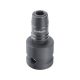 Adaptor FORTUM, impact 1/4' pentru BIT-uri, prindere 1/2', cu eliberare rapidă, CrMoV, lungime: 49 mm