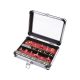 EXTOL PREMIUM set freză superioară 12 piese, set mic (în valiză de aluminiu); prindere de 8 mm, cu plăcuțe de carbură