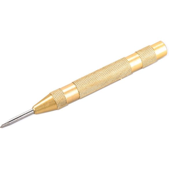 EXTOL PREMIUM punctator automat, vârf CV: 3,2mm, corp alamă: 125mm