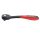 EXTOL PREMIUM clichet cu 72 de dinți, tijă curbată, mâner antiderapant TPR; 1/2', 250mm