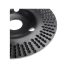 EXTOL PREMIUM disc pentru șlefuirea lemnului; max 13000 rpm, pentru polizor unghiular, metal, 125×22,2mm, pentru șlefuirea lemnului, utilizare intermitentă
