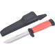 EXTOL PREMIUM cuțit universal, lamă din oțel 4Cr14, mâner și teacă din plastic, lungime lamă: 103 mm, lungime totală: 223 mm