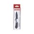 Cuțit de buzunar FORTUM, oțel inoxidabil cu lamă neagră, lungime totală / pliată: 207/120mm, mâner ALU / de lucru, clip de centură, cu fermoar