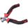 EXTOL PREMIUM clește mini frontal, 115 mm, mâner din plastic bicolor, cu arc