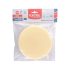 EXTOL PREMIUM disc de lustruire, lustruire puternică, T80, 200×30mm; galben, cu arici